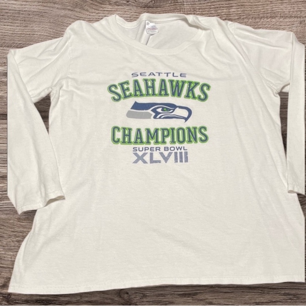 Seattle Seahawks Super Bowl shirt women’s size XL